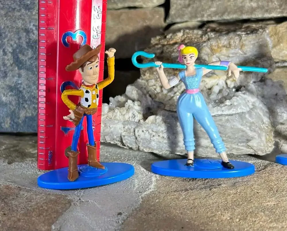 Buzz Lightyear,Woody and Bo figures cake toppers Mini Collection Mattel